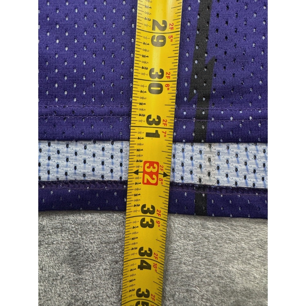 VTG Nike Vince Carter #15 Toronto Raptors Jersey Dino Purple Size L +2 Y2K NBA - Picture 3 of 16